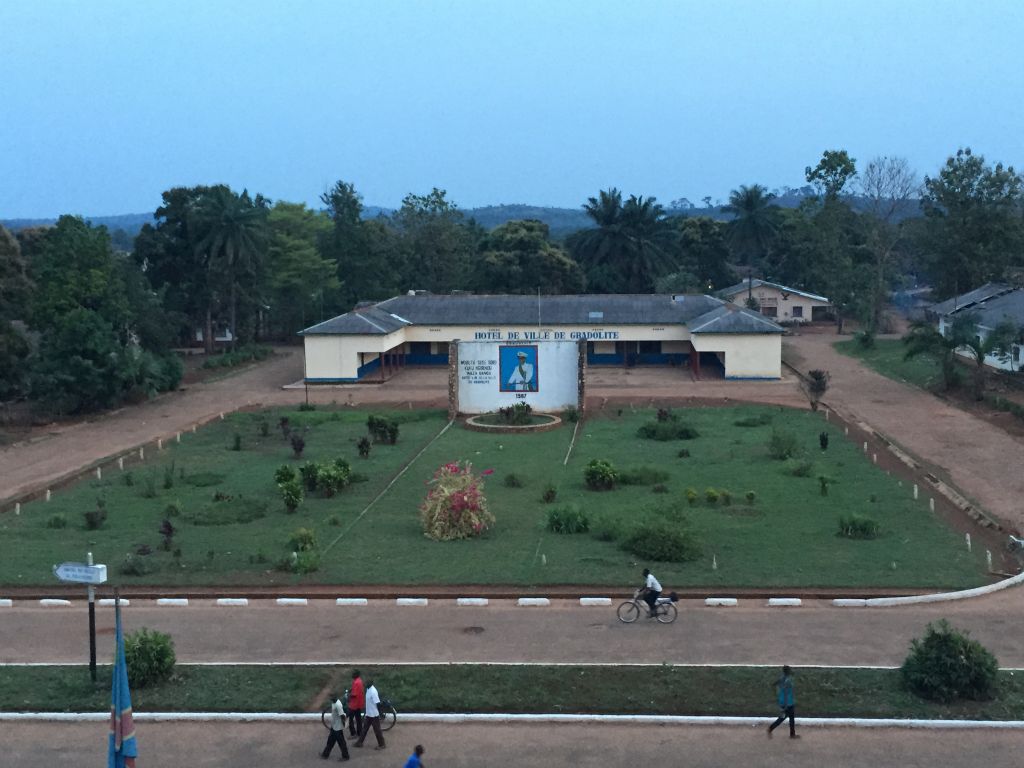 Central Square in Gbadolite